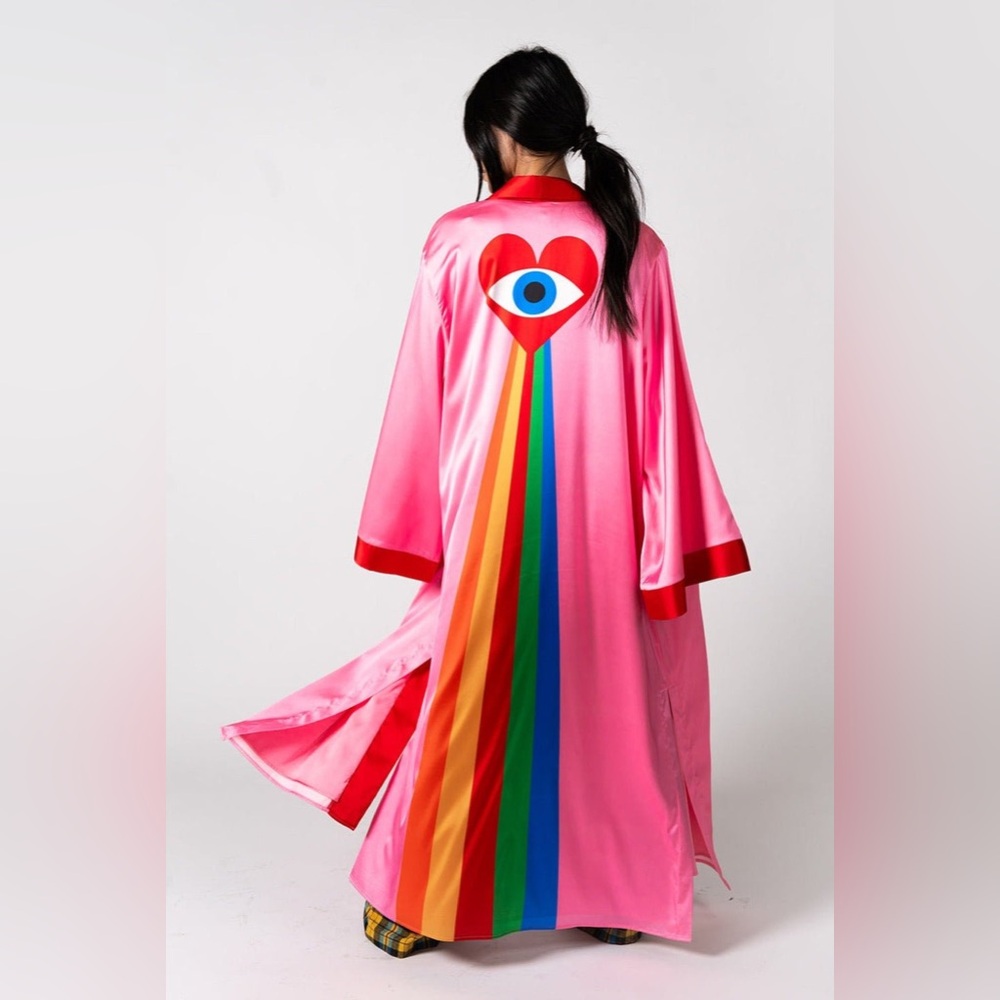 EUC Dressed in Lala Mystic Mama Kimono 2XL/3XL